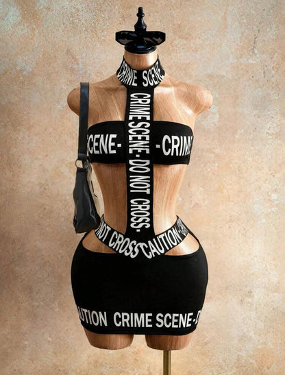 “Crime Scene” Yellow Dress