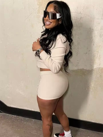 “Nevada” Nude 2 Piece Set