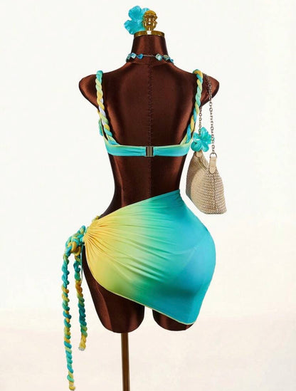 “Ocean Bridge” 3 Piece Swimsuit