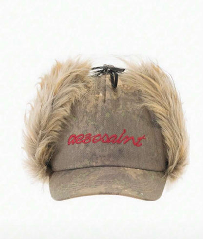 “Faux Furr” Camo Hat