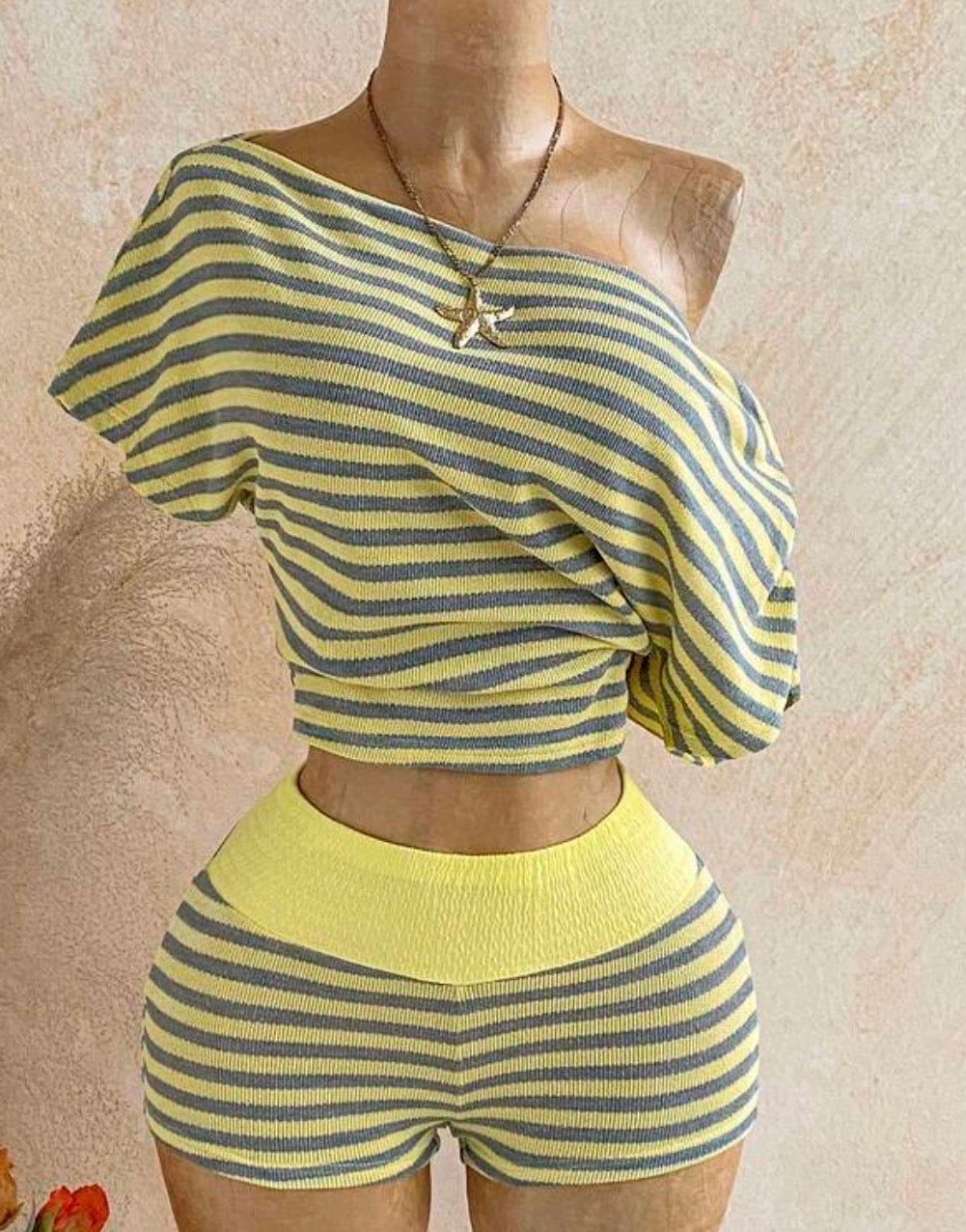 “Bella” Yellow 2 Piece Set