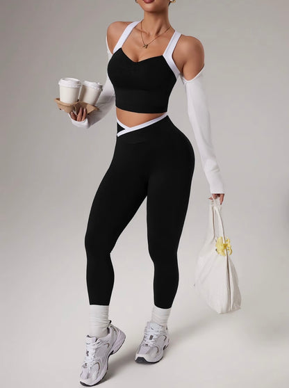 “Alice Active” Brown 2 Piece Set