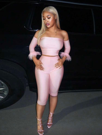 “Mines” Pink 2 Piece Set