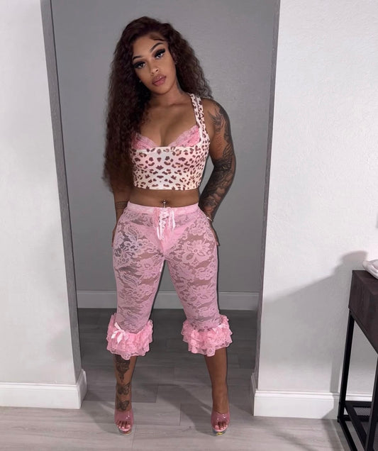 “Purr Pink” 2 Piece Set
