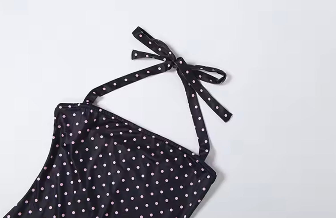 “Polka Pink” Romper