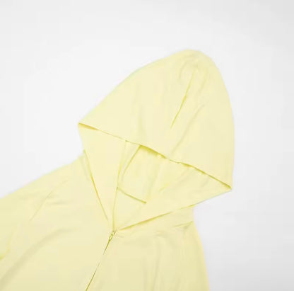 “Hoodied Hottie” Yellow 3 Piece Set