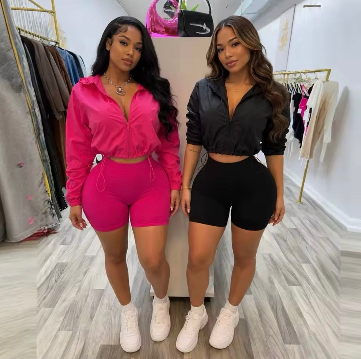 “Running The City” Black 2 Piece Set