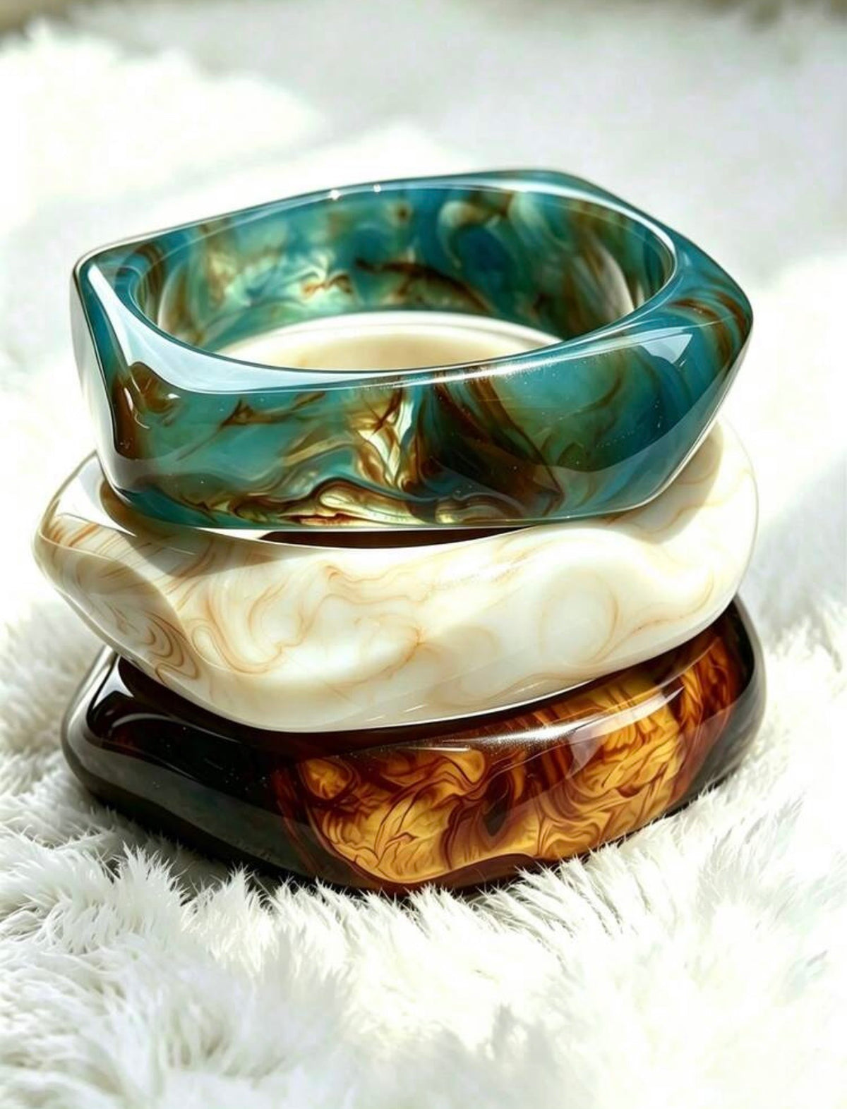 “Charisma” Multicolor Bangle Set