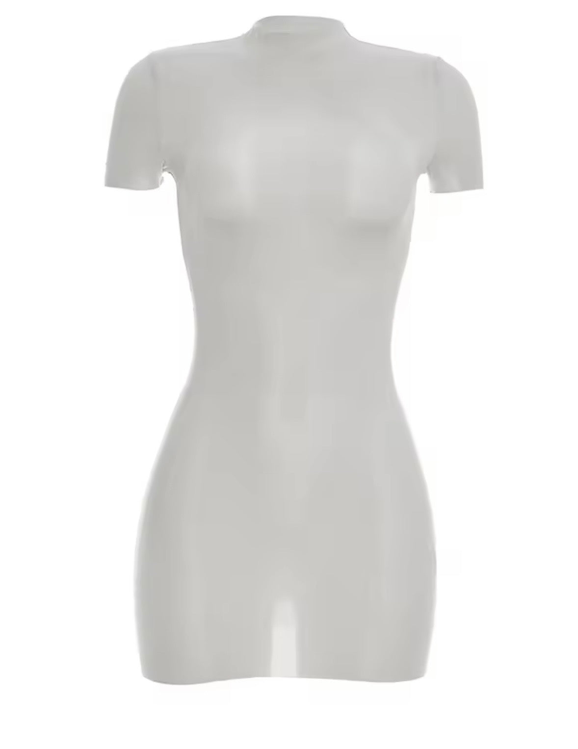 “Luxe Mami” Grey Dress