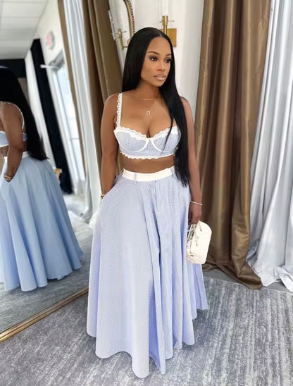 “Blue Lagoon” 2 Piece Set
