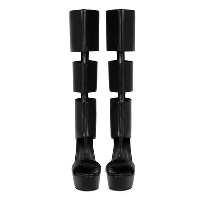 “Gladiator” Black Heel