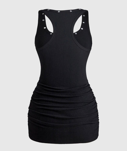 “Hollistic” Black Tank Top Dress