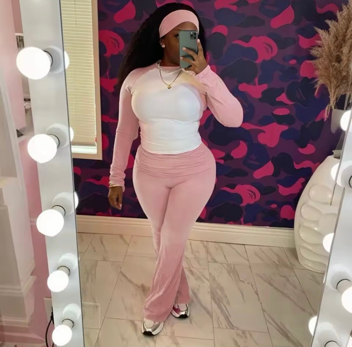 “Sugar Rush” Blush Pink 3 Piece Set