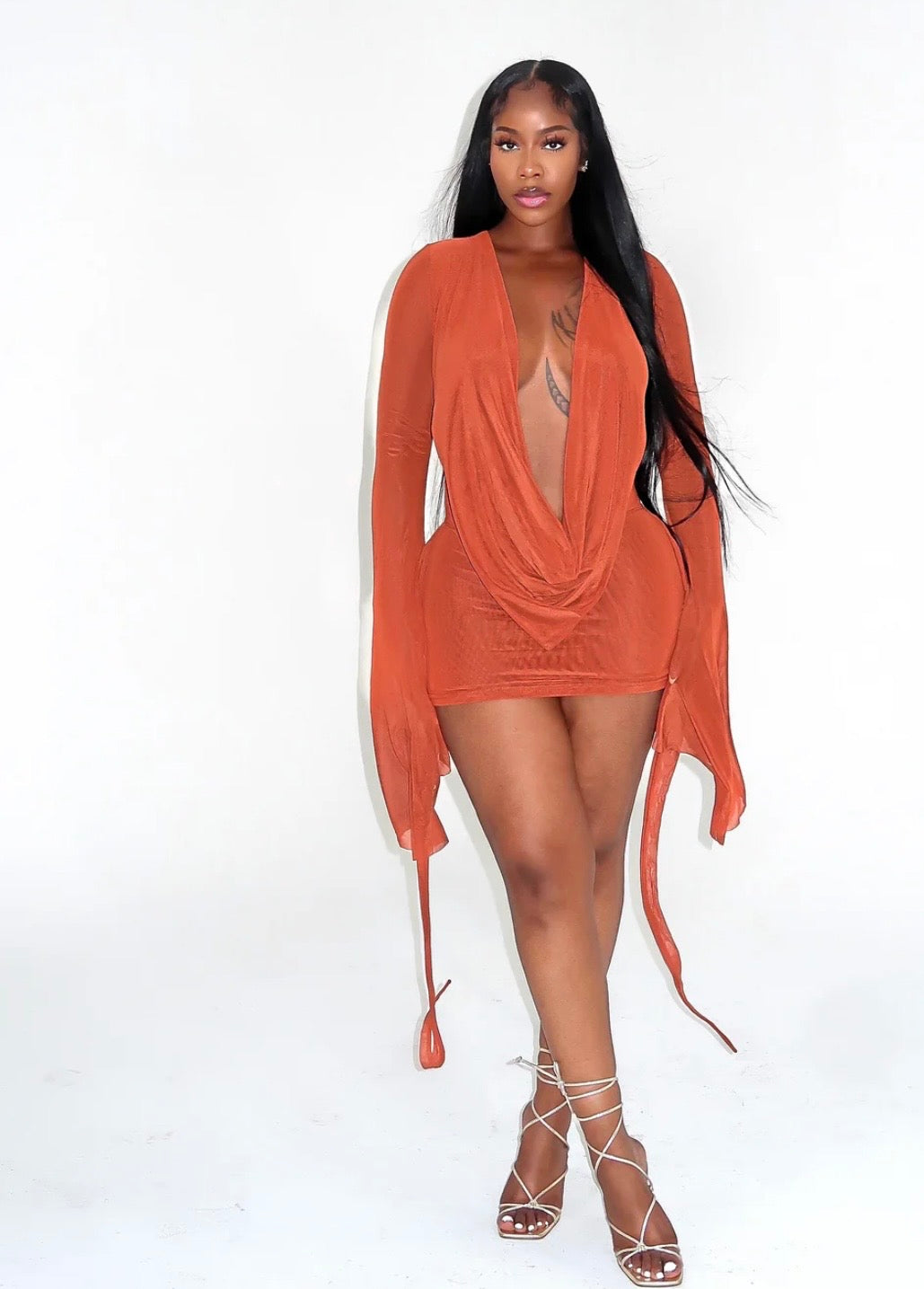 “Sec See” White Dress