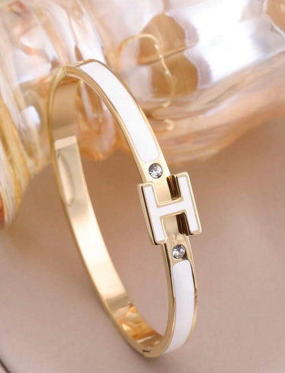 “Hermes” Red Bangle