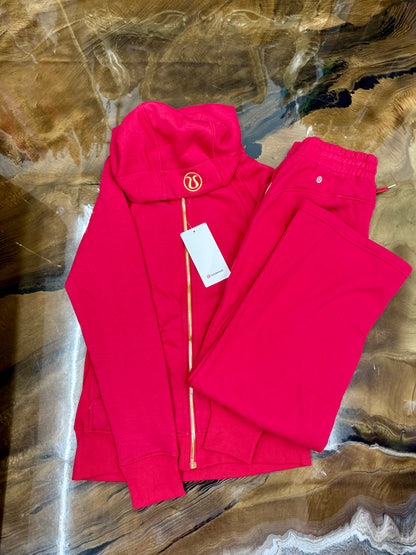 “Scuba Lululemon” Pink 2 Piece Set