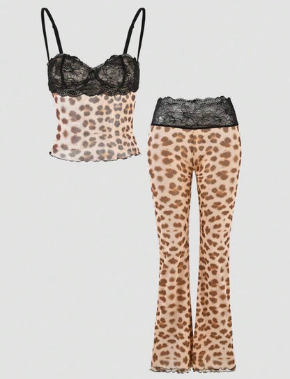 “Leopard Lace” 2 Piece Set