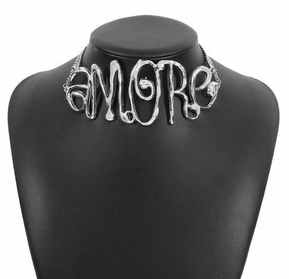 “Amore” Gold Choker