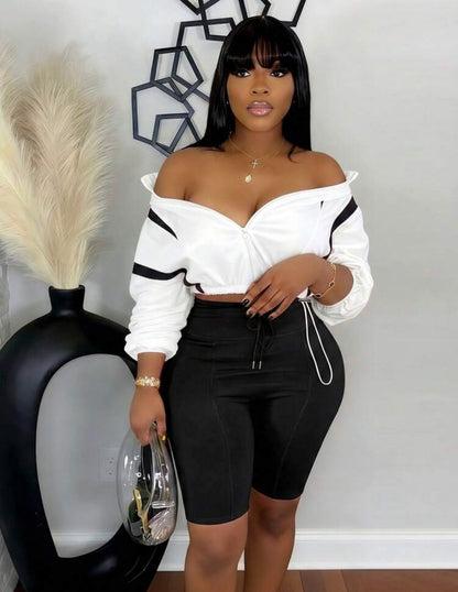 “Feel Me” Black 2 Piece Set