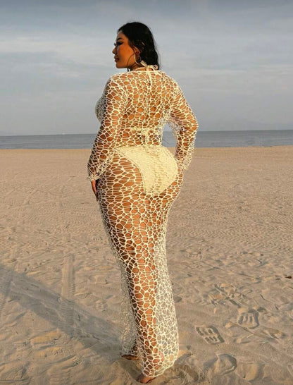 “Rapunzel” Apricot 3 Piece Swimsuit