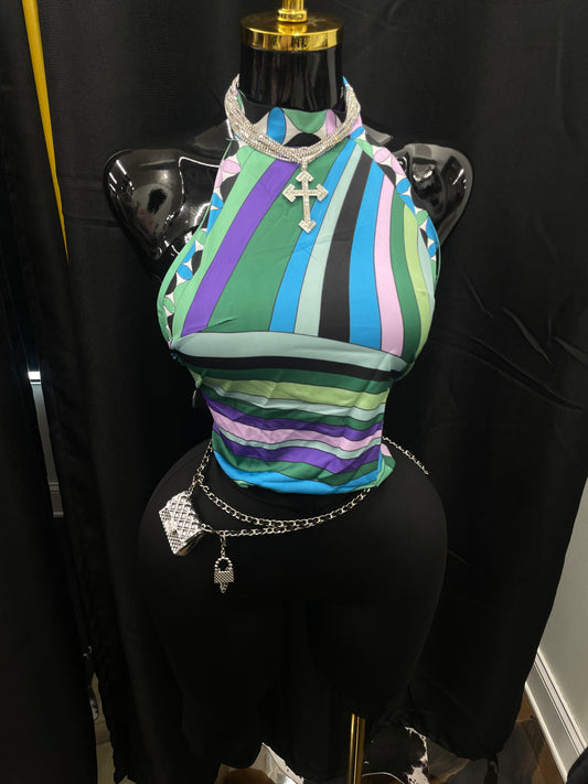 “Daylight” Green Top