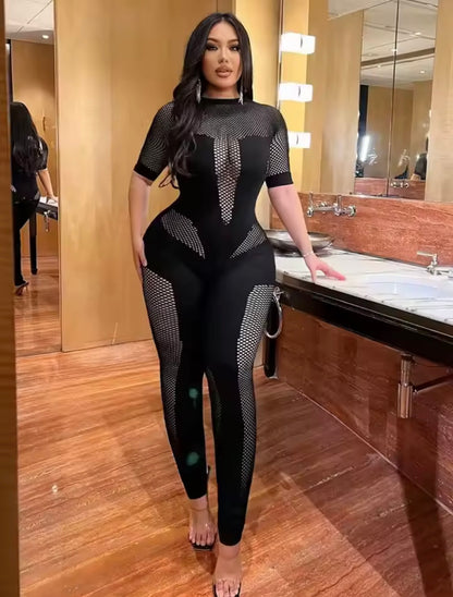 “Scorpio” Black Jumpsuit