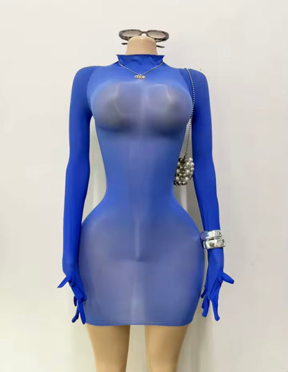 “Hands On” Nude Dress