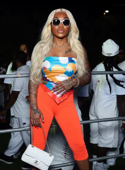 “Orange Blossom” 2 Piece Set