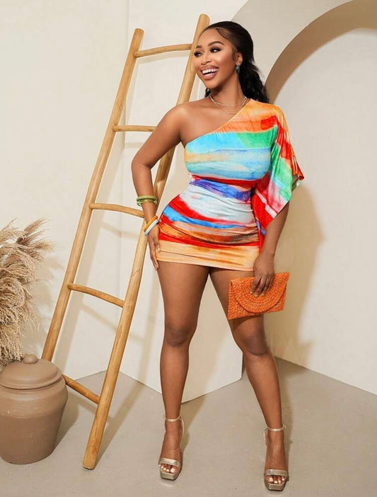 “Sunshine” Multicolor Dress