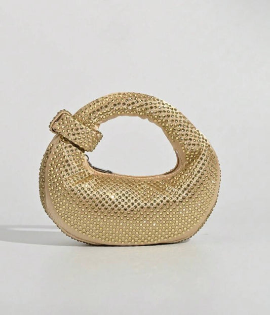 “Russe” Gold Handbag