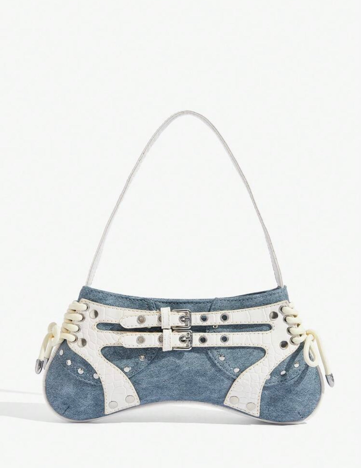 “Deborah” Denim Handbag