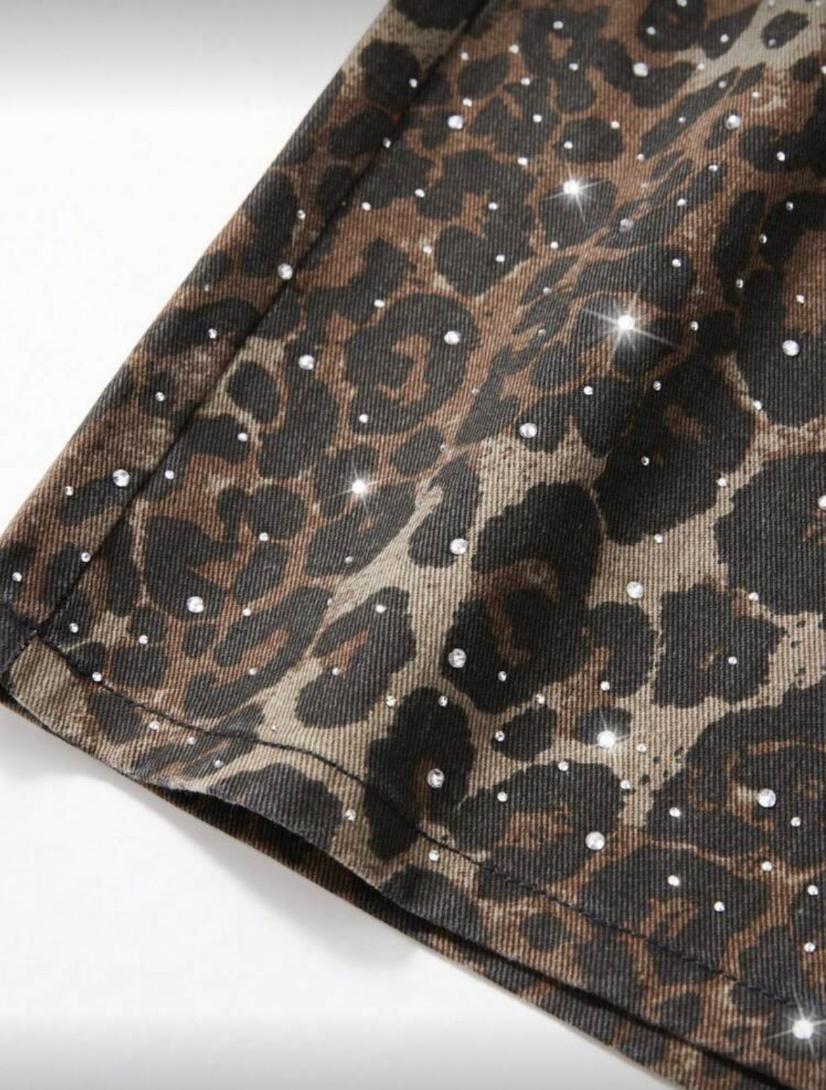 “Leopard Lane” Jorts