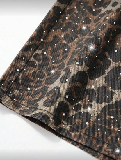 “Leopard Lane” Jorts