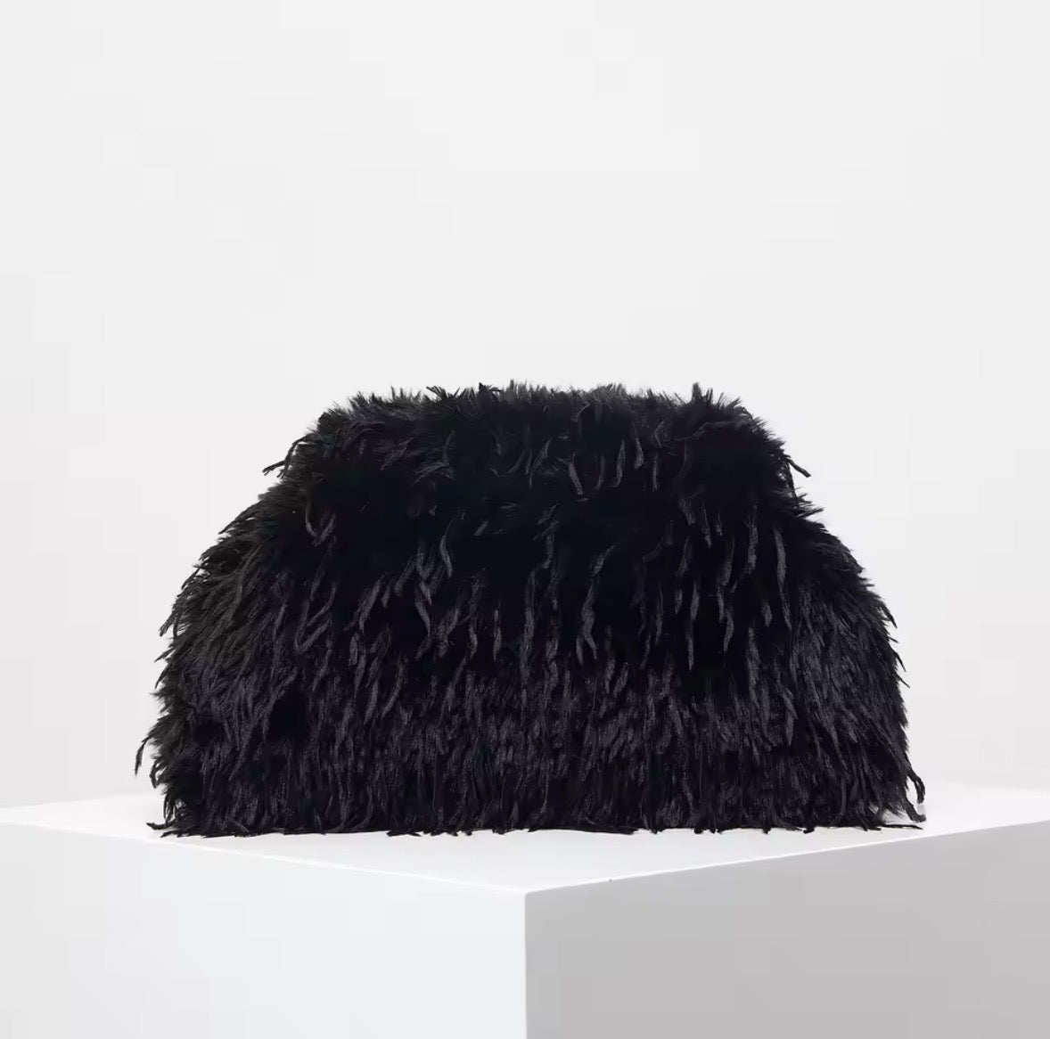 “Maddie” Hot Pink Furr Handbag