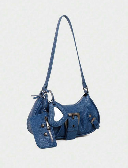 “Maki” Rust Brown Handbag
