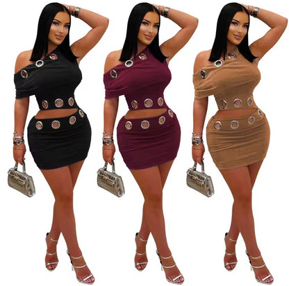 “Trophy” Black 2 Piece Set