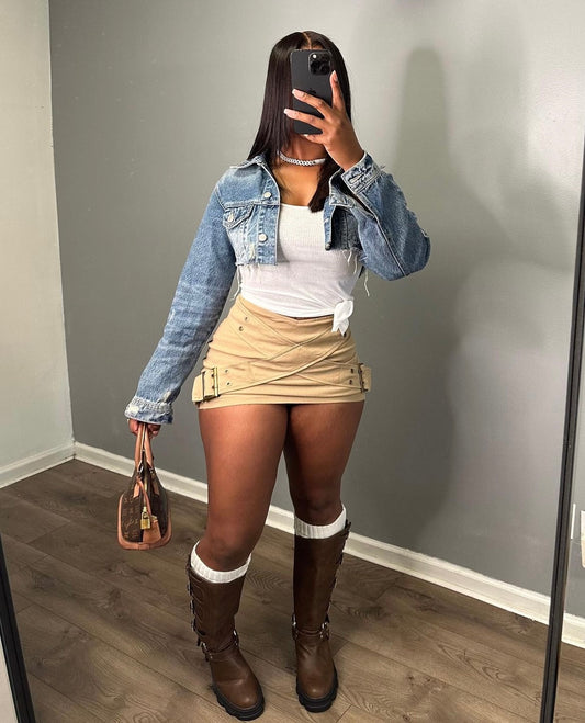 “Ricky Bobbi” Brown Skirt