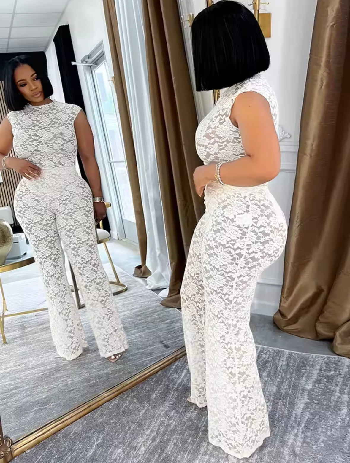 “Rumor Has It” Black 2 Piece Set