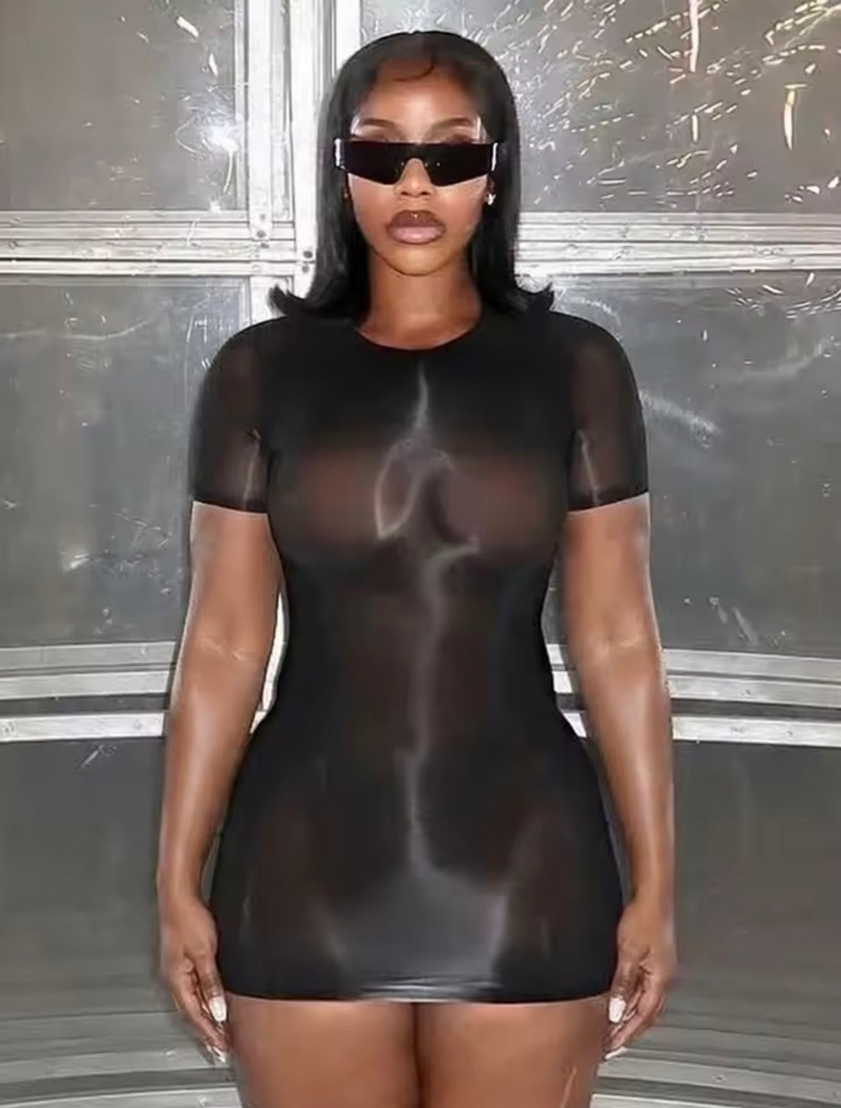 “Luxe Mami” Black Dress