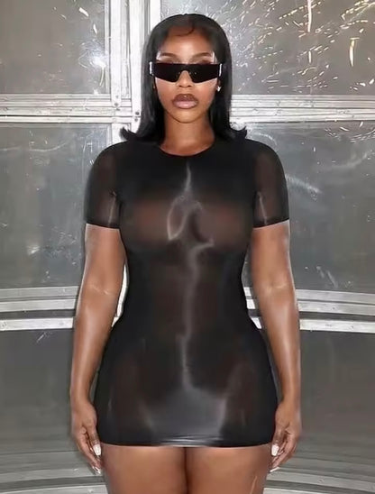 “Luxe Mami” Black Dress