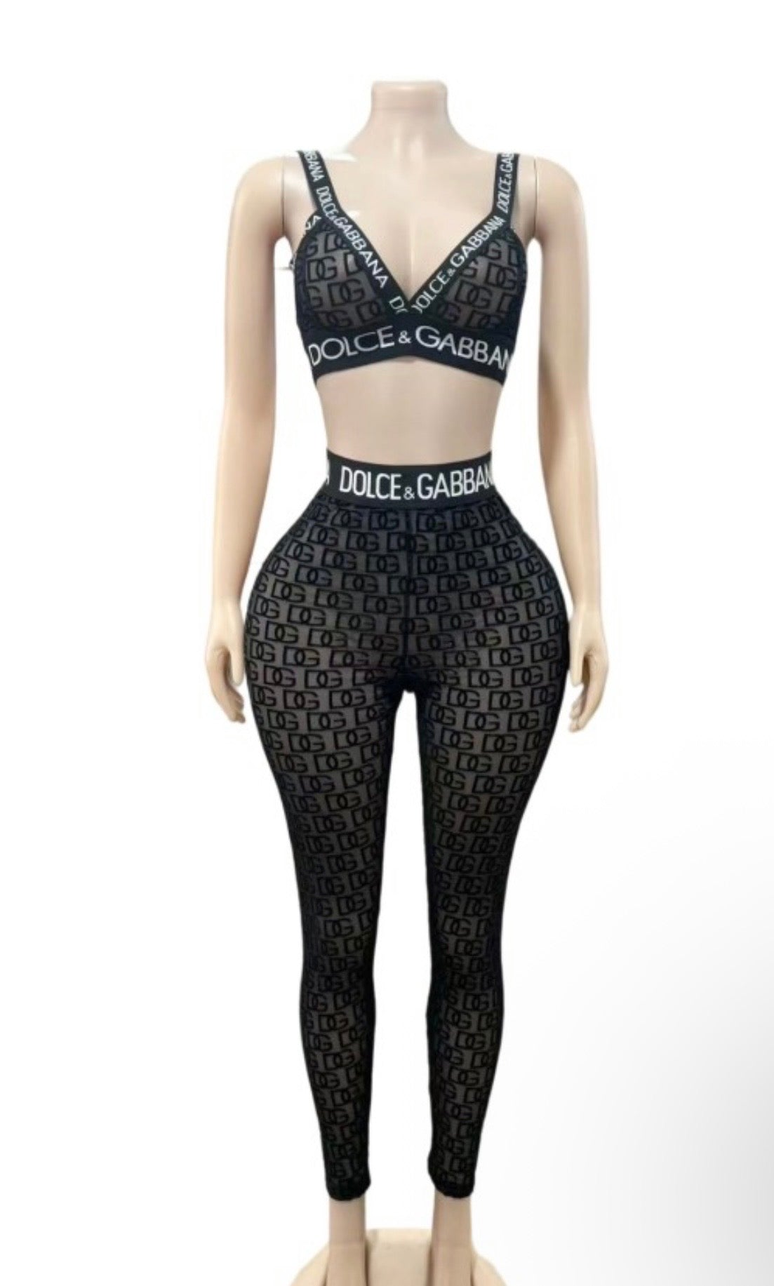 “D&G” Black 2 Piece Set