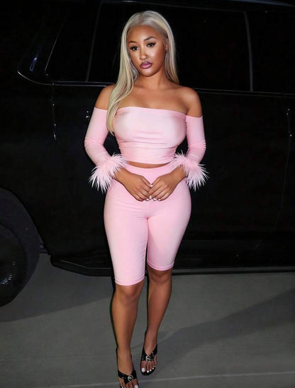 “Mines” Pink 2 Piece Set
