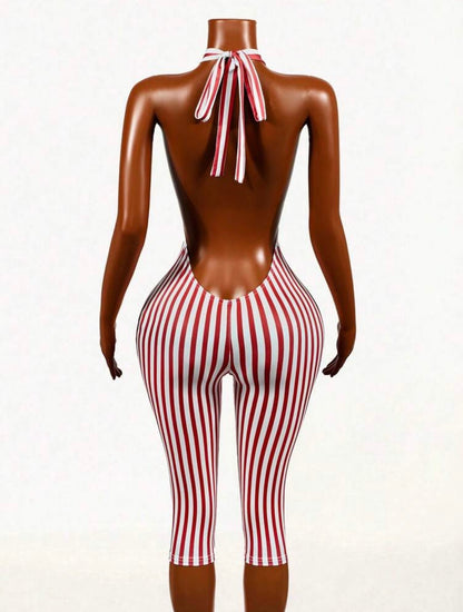 “Milk Marie” Red Romper
