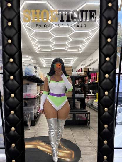 “Infinity Babe” Multicolor 5 Piece Costume Set