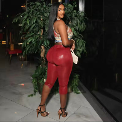 “Brisk” Red Shorts