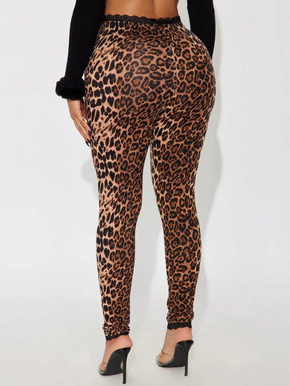 “Feline” Leopard Pants