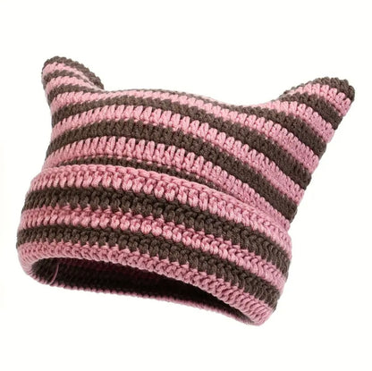 “Lover Girl” Pink Knit Beanie