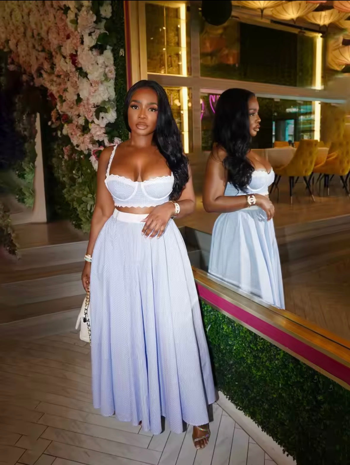 “Blue Lagoon” 2 Piece Set