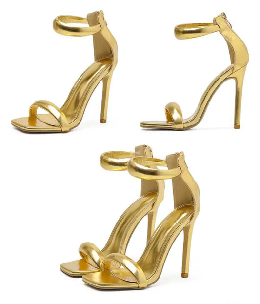 “Felicity” Gold Heel