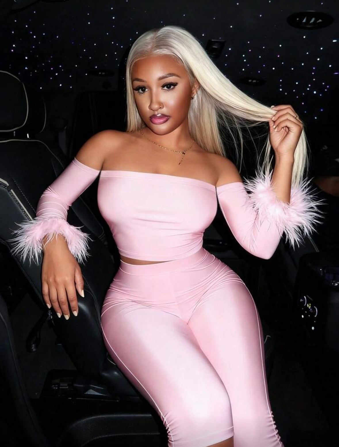 “Mines” Pink 2 Piece Set